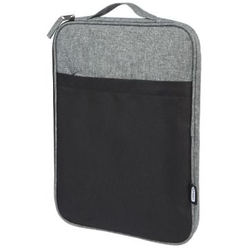 Reclaim 14-calowe etui na laptopa, dwa kolory, z recyklingu z certyfikatem GRS, 2,5 l-Czarny – Gift Design