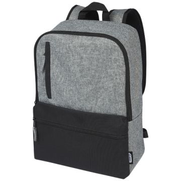 Reclaim 15-calowy plecak na laptopa 14 l z recyklingu-Czarny – Gift Design
