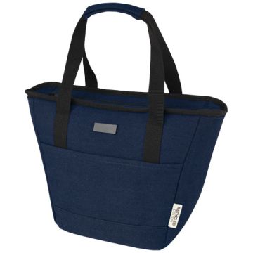 Joey torba termoizolacyjna na lunch z recyklingu z certyfikatem GRS o pojemności 6 l, mieszcząca 9 puszek-Granatowy – Gift Design