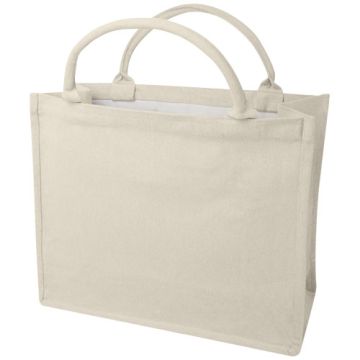Trace torba na zakupy z materiału z recyklingu o gramaturze 500 g-m²-Owsianka – Gift Design
