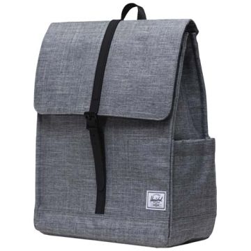Herschel City plecak z materiałów z recyklingu o pojemności 16 l-Melanż szary – Gift Design