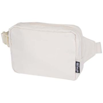 Trip Aware™, torba na ramię wykonana z materiałów z recyklingu, 1 l-Złamana biel – Gift Design