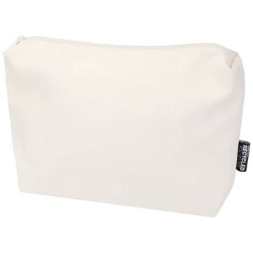 Trip Aware™, kosmetyczka podróżna wykonana z materiałów z recyklingu, 2 l-Złamana biel – Gift Design