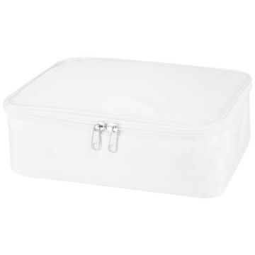 Muse organizer na kosmetyki do makijażu z certyfikatem GRS z tworzywa RPET-Złamana biel – Gift Design