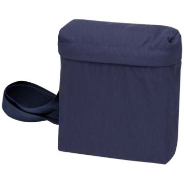 Arca - torba typu crossbody (przewieszana na ukos), wykonana z recyklingowanego poliamidu z cetyfikatem GRS-Granatowy – Gift Design