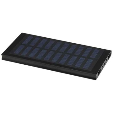 Powerbank solarny Stellar 8000 mAh-Czarny – Gift Design