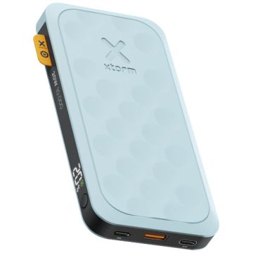 Seria Xtorm FS510 Fuel powerbank o pojemności 10 000 mAh i mocy 20 W-Turkusowy niebieski – Gift Design