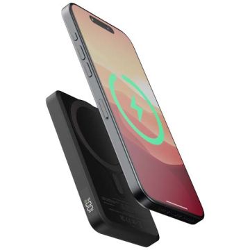 Xtorm FS5W051 magnetyczny bezprzewodowy powerbank 5000 mAh-Czarny – Gift Design