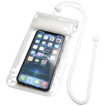 Dombay wodoodporne etui na telefon rozmiar L-Biały – Gift Design