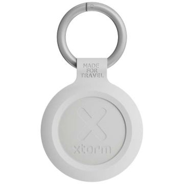 Xtorm XTAG2GA wodoodporna zawieszka podróżna-Melanż bieli popielatej – Gift Design