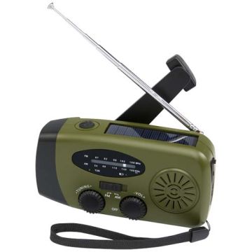 Avior radio awaryjne z certyfikatem RCS z tworzyw sztucznych pochodzących z recyklingu-Wojskowy zielony – Gift Design