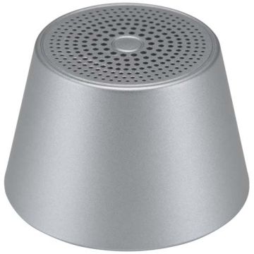 SMART 3 W - głośnik z magnesem, wykonany z recyklingowanego aluminium-Srebrny – Gift Design