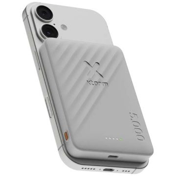 Xtorm Go2 powerbank o mocy 15 W i pojemności 5000 mAh z szybkim ładowaniem-Biały – Gift Design