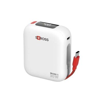 Powerbank SKROSS® Reload 10 000 mAh-Biały – Gift Design