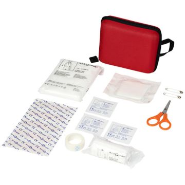 Zestaw pierwszej pomocy Healer 16-częściowy-Czerwony – Gift Design