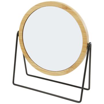 Hyrra bambusowe lustro stojące-Naturalny – Gift Design