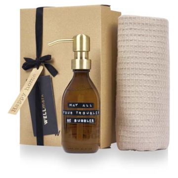 Wellmark Happy Home pudełko upominkowe-Jasno bursztynowy – Gift Design
