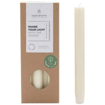 Originalhome świeca stołowa matcha-Złamana biel – Gift Design