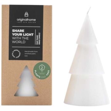 Orginal Home świeca choinkowa matcha – L-Biały – Gift Design