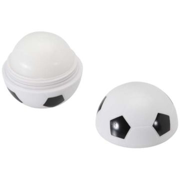 Zuri balsam do ust o zapachu wanilii w kształcie piłki nożnej z filtrem SPF 15-Czarny – Gift Design