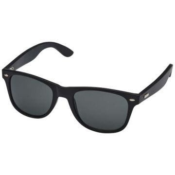 Bambusowe okulary przeciwsłoneczne Arlo z czarną powłoką-Czarny – Gift Design