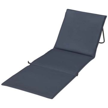 Leżak plażowy Serene-Niebieski – Gift Design
