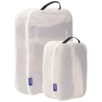 Thule zestaw dwóch kostek do pakowania z materiałów pochodzących z recyklingu-Biały – Gift Design