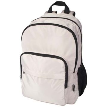 Trend Plus plecak na laptopa o przekątnej 15-cali o pojemności 20 l wykonany z materiałów z recyklingu z certyfikatem GRS-Owsianka – Gift Design