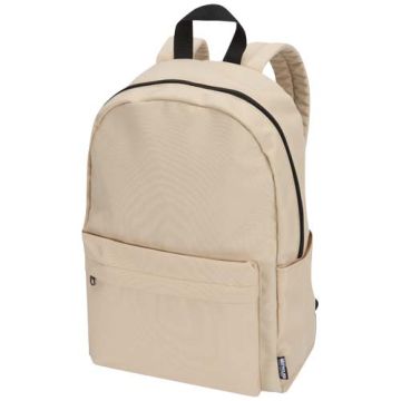 Byron plecak na 14-calowego laptopa o pojemności 16 l z recyklingu z certyfikatem GRS-Owsianka – Gift Design