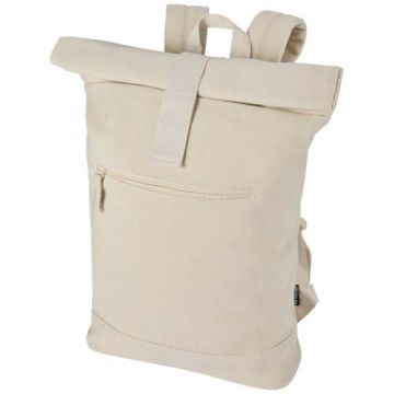 Recanvas plecak ze zwijaną górą o pojemności 16 l wykonany z materiałów z recyklingu z certyfikatem GRS-Piaskowiec – Gift Design