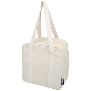 Recanvas torba termiczna na lunch z certyfikatem GRS z recyklingu, 5 l-Piaskowiec – Gift Design