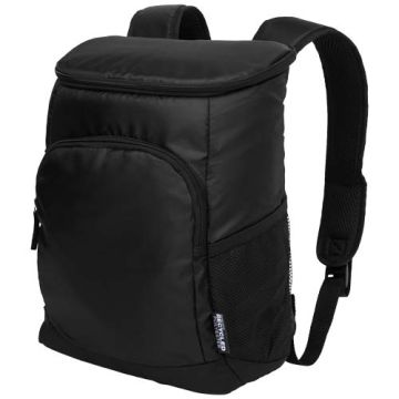 Plecak termoizolacyjny Chillpack na 18 puszek, z materiału z recyklingu z certyfikatem GRS, 16 l.-Czarny – Gift Design