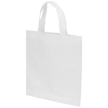 Ecoseal torba na zakupy o pojemności 3 l z recyklingu z certyfikatem GRS-Biały – Gift Design