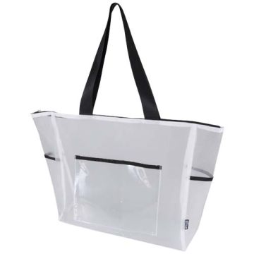 Mesh torba na zakupy 23 l z materiału pochodzącego z recyklingu-Biały – Gift Design