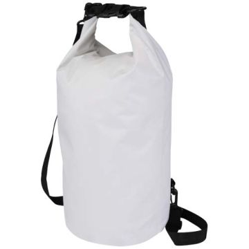Camper - wodoodporna torba podróżna wykonana z materiałów z recyklingu, pojemność 10 litrów-Biały – Gift Design