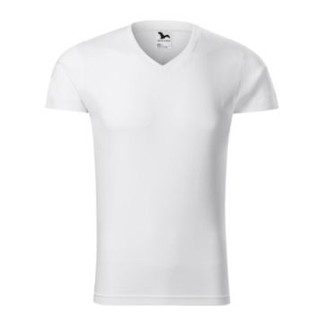 Slim Fit V-neck Koszulka męska – Gift Design