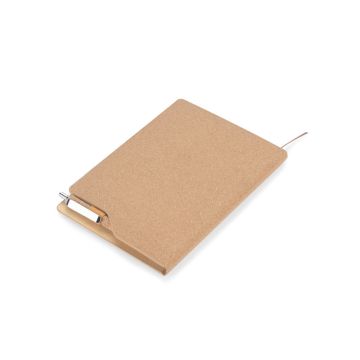Notes korkowy z długopisem TESSO A5 – Gift Design