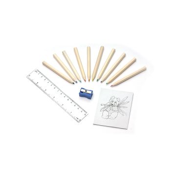 Kredki z kolorowanką DECOR – Gift Design