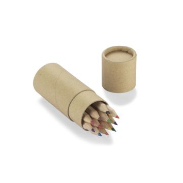 Kredki w tubie 12 szt. REDKO – Gift Design