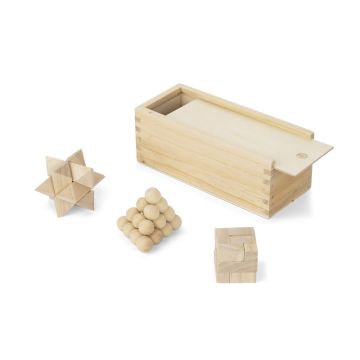 Zestaw trzech układanek TRICKY – Gift Design