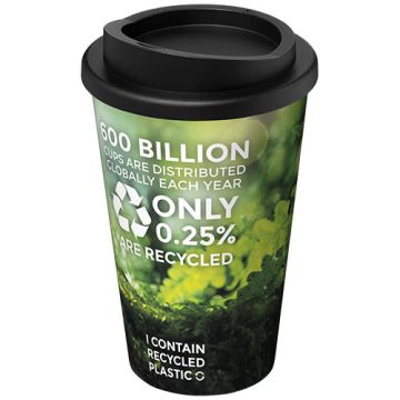 Kubek termiczny z serii Brite-Americano o pojemności 350 ml-Czarny – Gift Design