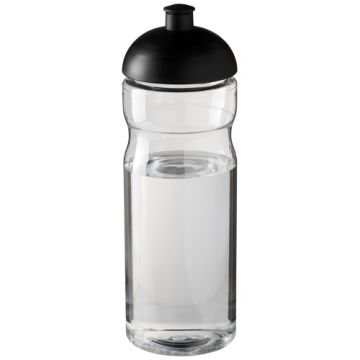 Bidon H2O Base® o pojemności 650 ml z wypukłym wieczkiem-Przezroczysty – Gift Design