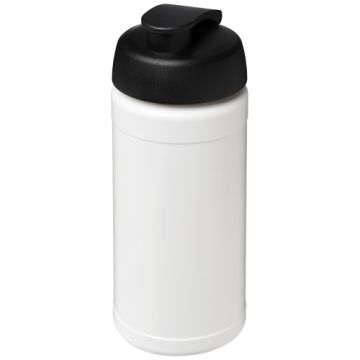 Bidon Baseline® Plus o pojemności 500 ml z wieczkiem zaciskowym-Biały – Gift Design