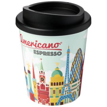 Kubek termiczny espresso z serii Brite-Americano® o pojemności 250 ml-Czarny – Gift Design