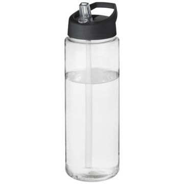 Bidon H2O Vibe o pojemności 850 ml z wieczkiem z dzióbkiem-Przezroczysty – Gift Design