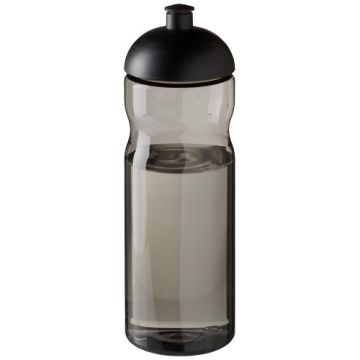 Bidon H2O Eco o pojemności 650 ml z wypukłym wieczkiem-Węgiel drzewny – Gift Design