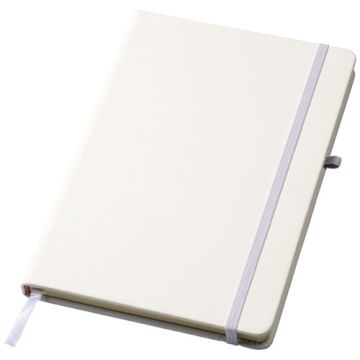 Polar A5 notebook with lined pages-Biały – Gift Design