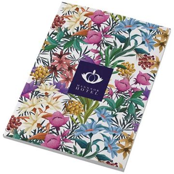 Notatnik A5 Novella Austen Colours z miękką okładką, 50 kartek-Biały – Gift Design