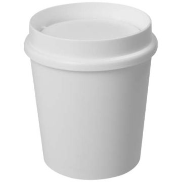 Americano® Switch kubek o pojemności 200 ml z pokrywką 360°-Biały – Gift Design