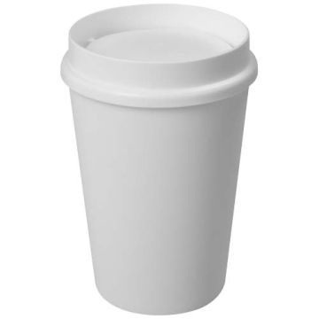 Americano® Switch kubek o pojemności 300 ml z pokrywką 360°-Biały – Gift Design